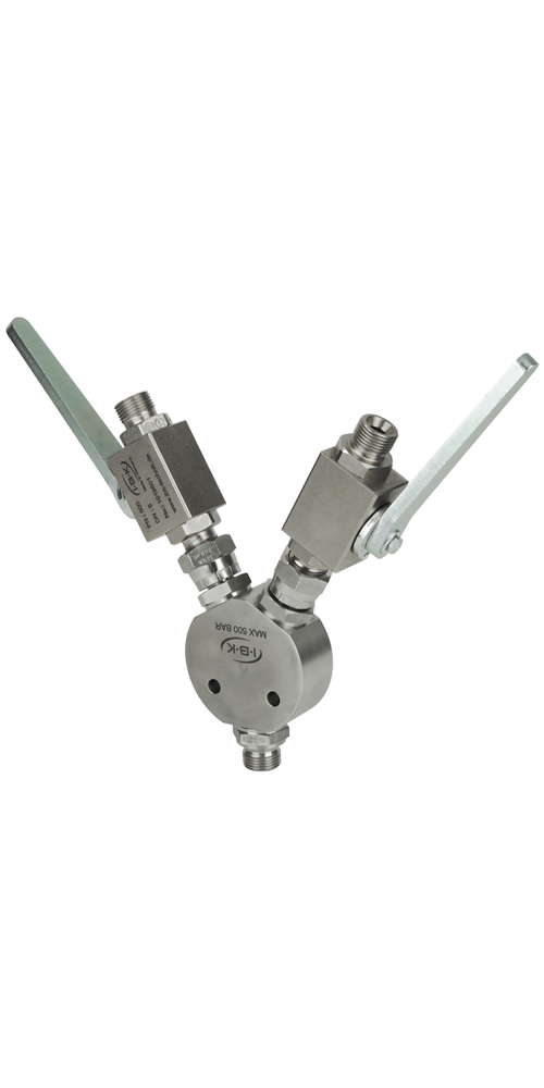 IBK Y-Verteiler + Kugelhahn